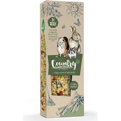 Witte Molen Country Sticks tyčinky mrkev&pórek 110 g