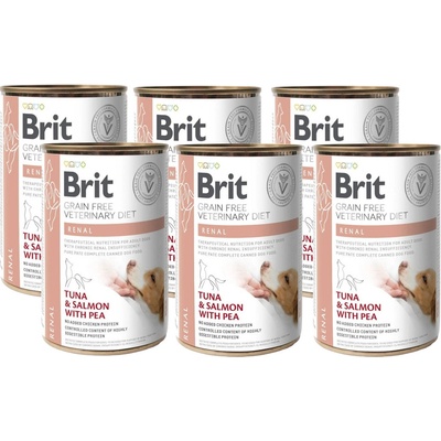 Brit GF veterinárna diéta Renal 6 x 400 g