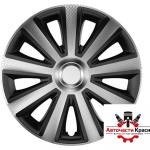 Versaco Тасове за джанти 16'' Versaco Carbon Aviator - Silver / Black (56308) - avtochastikrasi