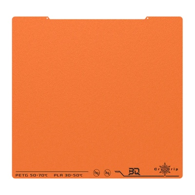 BIQU Build Plate CryoGrip Pro Frostbite - Orange - 254, 5 x 241, 5 mm (3010200084)