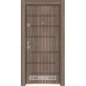 Starsteeldoor Блиндирана врата StarLife SL 205 Танганика (цена без монтаж)