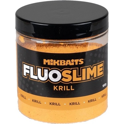 Mikbaits Obaľovacie Dip Fluo Slime Krill 100 g