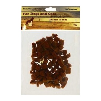 For Dogs and Cats Tuniakový mäso kocky 80 g