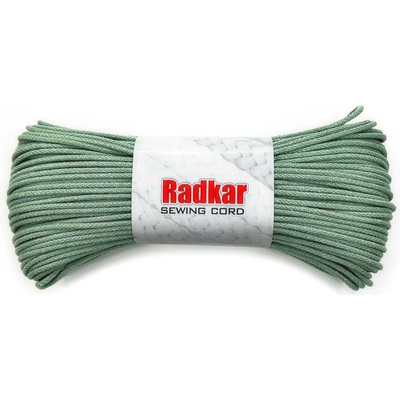 RADKAR šňůry na šití 5mm Salvia - 100m návin
