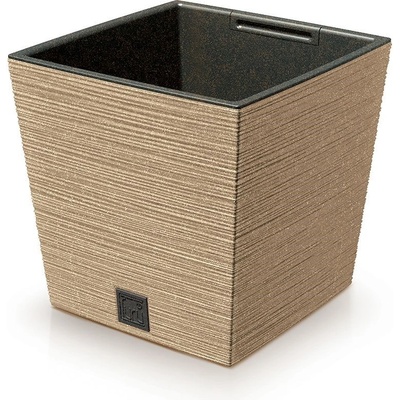 Prosperplast FURU SQUARE LOW ECO WOOD 24 cm naturo 611138