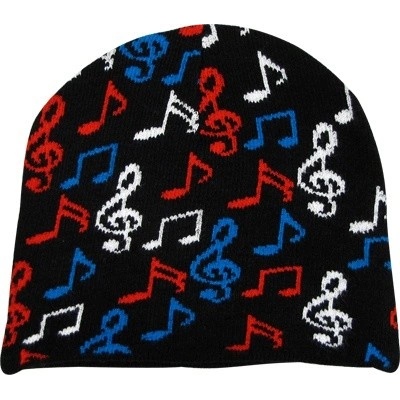 Aim gift čepice hudební symboly