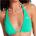 Roxy Дамско бикини горнище Roxy Women's Roxy Sunshine Tiki Tri Elongat Bikini top - Katydid (150-6346-0213)