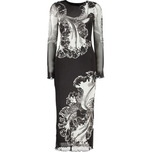 Desigual Дамска дълга рокля desigual, Размер m, Цвят Черен (26swvk53_ne2000)