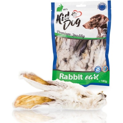KIDDOG králičie uši so srsťou 180 g
