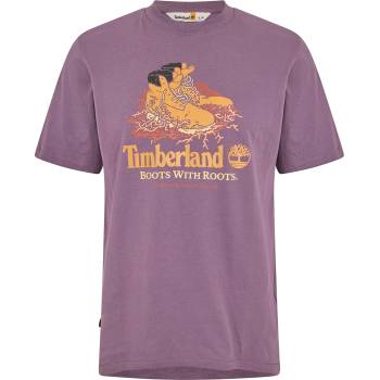 Image 1 of Timberland Тениска Timberland Men's Front Boot Graphic Regular Fit T-Shirt - Vintage Violet