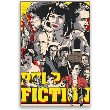 Zuty Maľovanie podľa čísel PULP FICTION