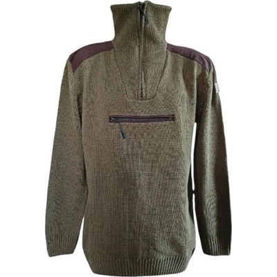 Sveter C.I.T. Trade poľovnícky s rolákom