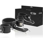  Ограничаващ аксесоар за китки и шия - Fetish Leather and Handcuffs (D-218913)