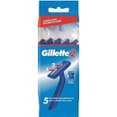 Ručné holiace strojčeky Gillette 2 5 ks