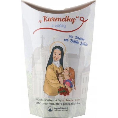 Karmel Bonbónye s citáty ze svaté Terezie z Lisieux 250 g