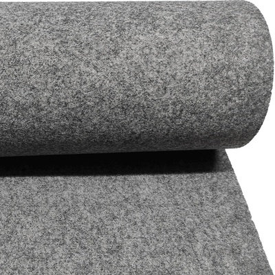 Technický filc 4 mm, farba šedá, metráž 100 cm