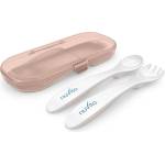 Nuvita Комплект вилица и лъжица в кутийка Nuvita - English Rose (NEW023968) - baby
