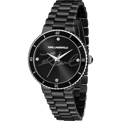 KARL LAGERFELD Дамски часовник Karl Lagerfeld Round Kaiser - R0553104504 (R0553104504)