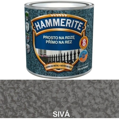 HAMMERITE kladivkový šedý 0,25l, šedý
