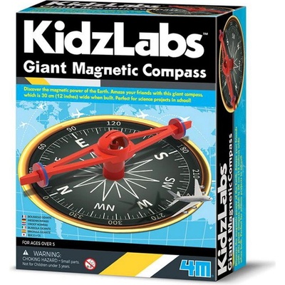 Kidzlabs 4M Obrý magnetický kompas