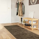 vidaXL Каса за килим MARSA Леснозелен 80 x 300 cm Полиестер и PVC (42023143)