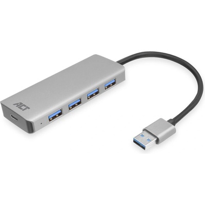 ACT ac6121 4-портов usb3.0 hub Сив (ac6121)