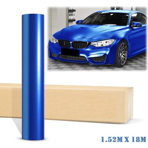  Синъо Матирано Декоративно автомобилно WRAP фолио 1.52 X 18M Blue Matte Vinyl