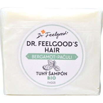 Dr.Feelgood Bergamot pačuli tuhý šampón Bio 100 g