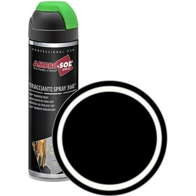 Ambro Sol značkovacia farba v spreji 500 ml čierna