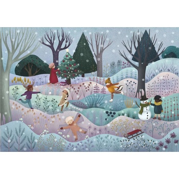 ROOVI - Puzzle Magic Forest - Winter - 1 000 piese