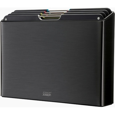 Joseph Joseph Комплект дъски за рязане Joseph Joseph 60171 Folio, 4 бр, Кутия за съхранение, Черен (60171)