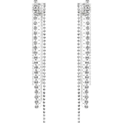 Preciosa Dlouhé visací náušnice s českým křišťálem Muse Glamour 2531 70