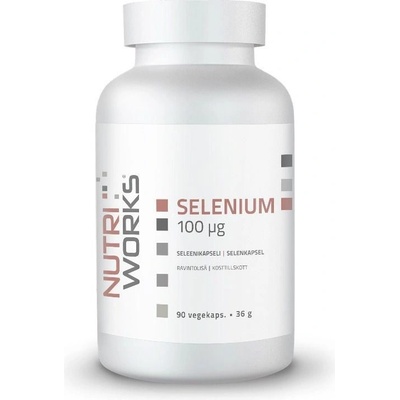 NutriWorks Selenium 100 µg 90 kapslí