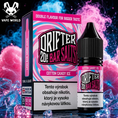 Juice Sauz Drifter Bar Salts Cotton Candy Ice 10 ml 20 mg