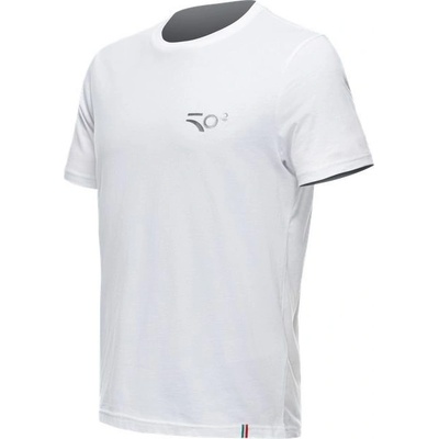 Dainese ANNIVERSARY pánské triko bílé