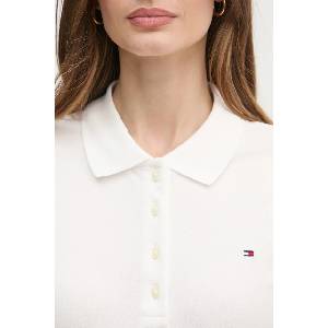 Tommy Hilfiger тениска с яка дамска памучна (WW0WW43224)