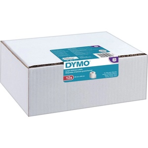 DYMO 99012, 2093093, 36mm x 89mm, оригинални хартиени етикети, 12 бр (2093093)