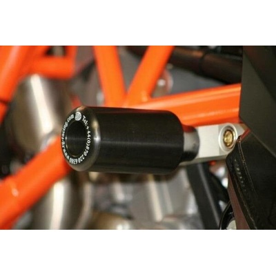 Padací chrániče (horní) - KTM 990/990R Super Duke & 990SM '08- černé