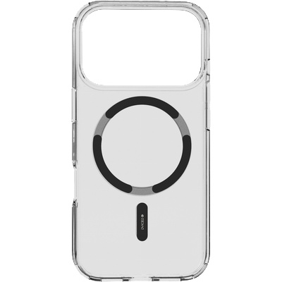 DVICED MagSafe калъф за iPhone 17 Pro прозрачен, черен (DV511048)