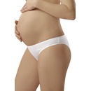 Italian Fashion dámské těhotenské kalhotky Mama mini bílé
