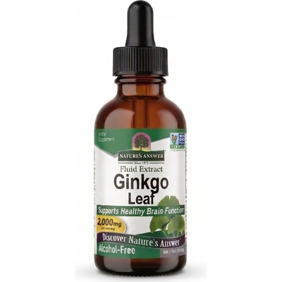 Nature's Answer Ginkgo biloba bylinné kvapky 30 ml