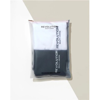 Revolution Haircare Microfibre Hair Wraps ručník na vlasy odstín Black/White 2 ks