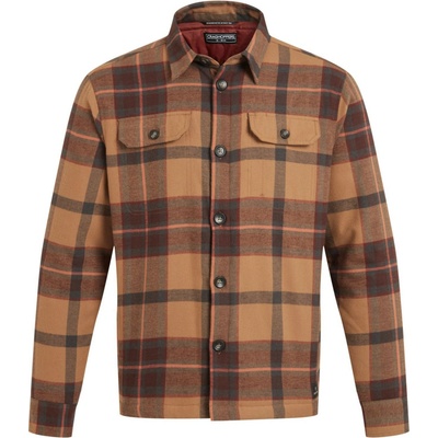 Craghoppers Burnbank pánska košeľa overshirt hnedá