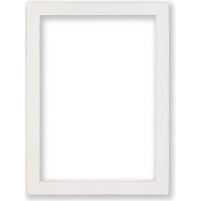 Fotorámeček Modena Rozměr: 40 x 40 cm, Barva: Bílá, Typ zasklení: Plexi