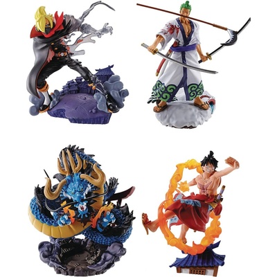 Megahouse Комплект фигури Megahouse Animation: One Piece - Logbox Re Birth (Wano Kuni) (Vol. 1), 9 cm (MEHO518516-SET)