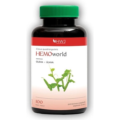 Herbal World HEMOworld Žumen čtyřhranný 100 kapslí