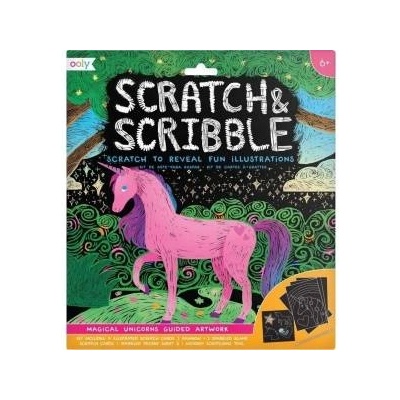 Kolorowe Baloniki Scratch & Scribble Magic Scratch Cards