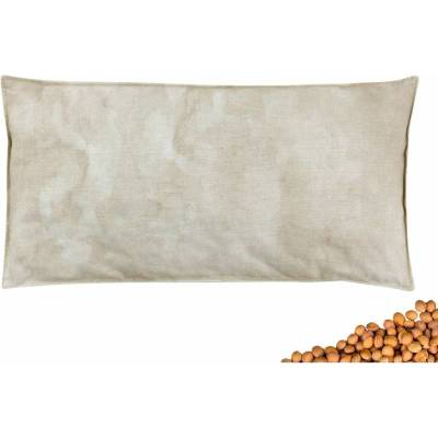 VFstyle nahrievací vankúšik s čerešňovými kôstkami 30 x 15 cm Beige
