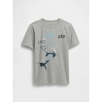 GAP dětské tričko šedá
