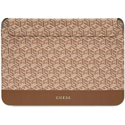 Guess Sleeve GUCS16HGCFSEW 16" brown GCube Stripes